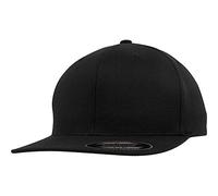 Flexfit Gorra de Béisbol con Visera Plana, Gorra Unisex, Panel Frontal Sólido, Costuras Resistentes, Gorra de Estilo Hip Hop, Talla S - L/XL