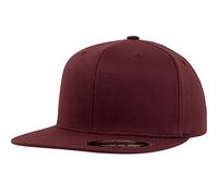 Flexfit Gorra de Béisbol con Visera Plana, Gorra Unisex, Panel Frontal Sólido, Costuras Resistentes, Gorra de Estilo Hip Hop, Talla S - L/XL