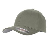 Flexfit Gorra De Beisbol De Mezcla De Lana Con Acabado Cepillado
