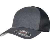 Flexfit Gorra de béisbol, Gris Oscuro/Negro, M