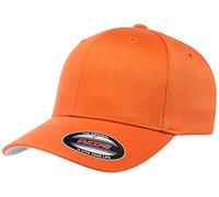 Flexfit Berretto Da Baseball Atletico Boina, Naranja, S/M para Hombre