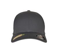Flexfit Gorra de béisbol Unisex de poliéster Reciclado, Gris Claro, S/M