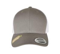Flexfit Gorra de béisbol Unisex, Gris/Blanco, Talla única