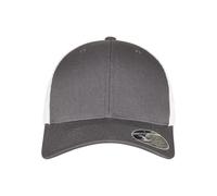 Flexfit Gorra de béisbol Unisex, Gris y Blanco, Talla única