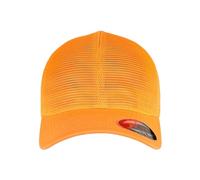 Flexfit 360 Omnimesh Cap Gorra de bisbol, Naranja neón, L/XL Unisex Adulto