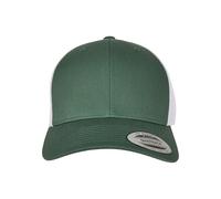 Flexfit Retro Trucker 2-Tone Gorra de béisbol, Verde y Blanco, Talla única Unisex Adulto