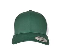 Flexfit Retro Trucker 2-Tone Gorra de béisbol, Verde y Blanco, Talla única Unisex Adulto