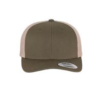 Flexfit Gorra Trucker Urban Classic Unisex Opaca Verde y Caqui Talla única