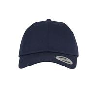 Flexfit Gorra de béisbol Yupoong algodón Unisex para Hombre y Mujer, no rígida con Cierre de latón, Unisex, 6245CM, Azul Marino, Talla única