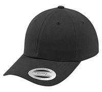 Flexfit Gorra de béisbol Yupoong algodón Unisex para Hombre y Mujer, no rígida con Cierre de latón, Unisex, 6245CM, Gris Oscuro, Talla única