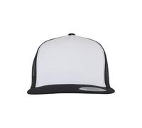 Flexfit - Gorra de Camionero clásica para Adulto - Negro/Blanco/Negro, Talla única
