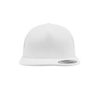 Flexfit Foam Trucker Gorra, Blanco, Talla única Unisex Adulto