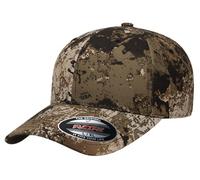 Flexfit Gorra de Camuflaje de Velo Sombrero Unisex Adulto