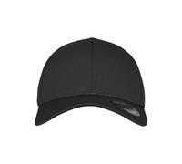 Flexfit Gorra de Punto Hexagonal 3D con diseño de Panal, tecnología patentada, diseño Deportivo, Tallas S/M y L/XL, Negro, L-XL