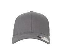 Flexfit Gorra de Sarga cepillada Unisex, Gris, S-M