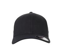 Flexfit Brushed Twill Gorra, Negro, S-M Unisex Adulto
