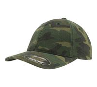 Flexfit Gorra estilo béisbol con estampado de camuflaje efecto lavado (RW5124)
