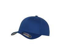 Flexfit Gorra 'Flat Visor' azul real 56-57 EUR
