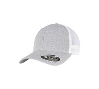 Flexfit 110mt-110 Mesh 2-Tone Cap Gorra de bisbol, Plateado y Blanco, Talla única Unisex Adulto