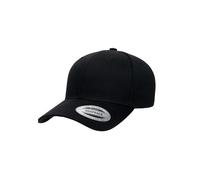 Flexfit Gorra retro «Cotton » de mezcla de tejidos con cierre a presión Einheitsgröße