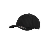 Flexfit Mütze Pinstripe - Gorra de náutica, Color Negro/Blanco, Talla DE: S/M