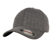 Flexfit Gorra Herringbone Melange Basecap Unisex Patrón De Espiga Deportivo