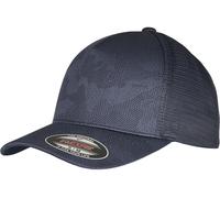 Flexfit Gorra Jaquard Camo Azul Marino S/M