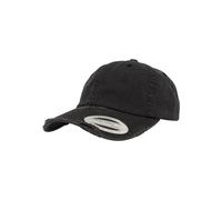 Flexfit Low Profile Destroyed Cap Unisex Gorra Gris Oscuro 100% algodón