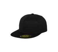 Flexfit Premium 210 Fitted Unisex Gorra Negro S-M 83% poliacrilico, 15% Lana, 2% elastán Regular