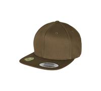 Flexfit Organic Cotton Snapback Unisex Gorra Negro 98% algodón, 2% elastán