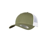 Flexfit Gorra oliva / blanco 55-60 EUR