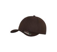 Flexfit Cap Pinstripe Bro/White S/M