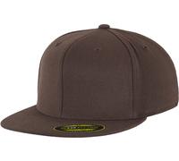 Flexfit Gorra Premium 210 Fitted Marrón S/M