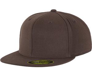 Flexfit Gorra Premium 210 Fitted Marrón S/M