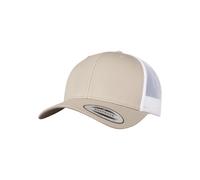 Flexfit Gorra 'Retro' beige / blanco 55-60 beige / blanco