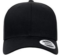 Flexfit Gorra retro «Cotton » de mezcla de tejidos con cierre a presión Einheitsgröße