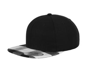 Flexfit Gorra Snapback Franela Escocesa Basecap Kappe Mütze Cuadros