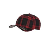 Flexfit Gorra 'TARTAN PLAID' gris / burdeos / negro 60-61 gris / burdeos / negro