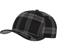 Flexfit Gorra Tartan Plaid Negro/Gris L/XL