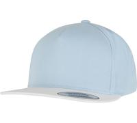 Flexfit Gorro Unisex – azul claro/blanco – Talla única