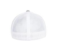 Flexfit Gorra Unisex 6511M-Retro Trucker Melange, Gris/White Mesh, S/M, Gris/White Mesh, S-M