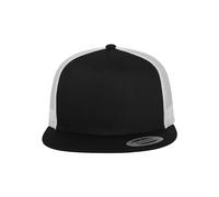 Flexfit Gorra Unisex clásica de Camionero, para Hombre y Mujer, Talla única, Negro y Blanco, Talla única