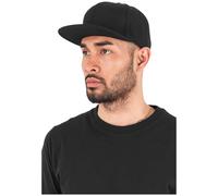 Flexfit Classic Snapback Cap Gorra, Negro/Negro, Talla única Unisex-Niños y Adolescentes