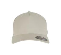 Flexfit Gorra Unisex de 5 Paneles Beige – Para hombre y mujer, Talla S/M
