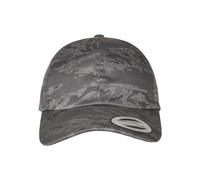 Flexfit Gorra Unisex de bajo Perfil, diseño de Camuflaje Digital, Unisex Adulto, Gorra, 6245CC, Negro, Talla única