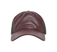 Flexfit Gorra Unisex de Piel. marrón y Negro Talla única