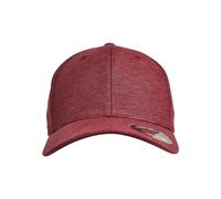 Flexfit Natural Melange Gorra, Granate, S-M Unisex Adulto