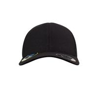 Flexfit 110 Cool und Dry Mini Pique Gorra, Negro, Talla única Unisex Adulto