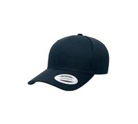 Flexfit Retro Cotton Blend Snapback Gorra de béisbol, Navy, Talla única Unisex Adulto