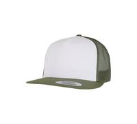 Flexfit Gorra verde oscuro / blanco 55-60 EUR